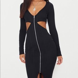 Black bandage dress size 0